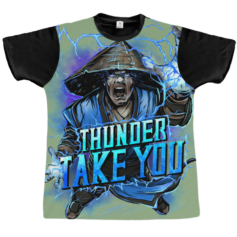 Thunder God Graphic T-shirt | Artistshot