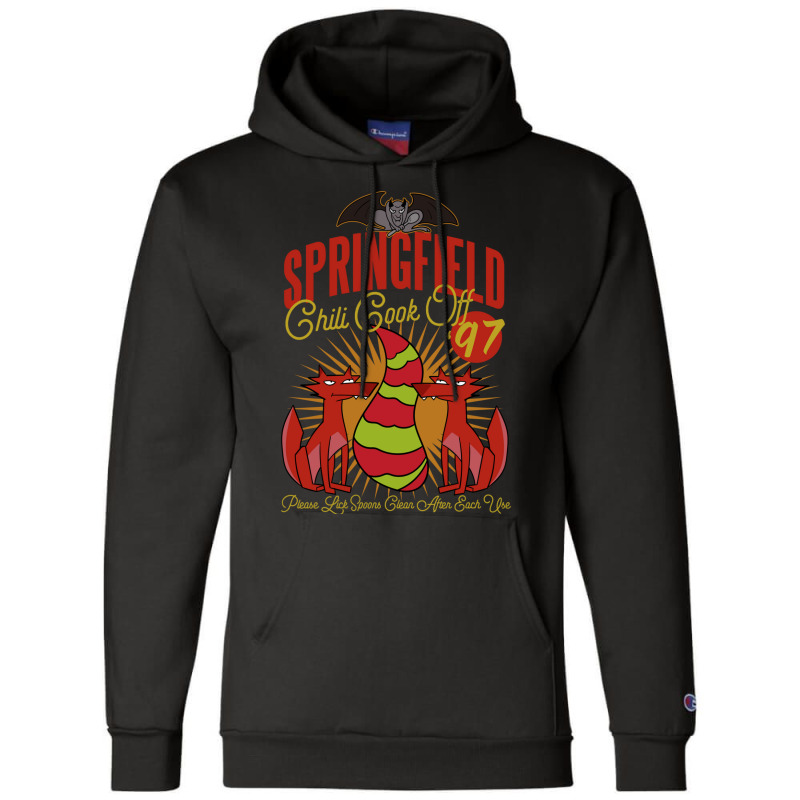 Springfield Chili Cook Off 1997 Champion Hoodie by juslinserrax | Artistshot