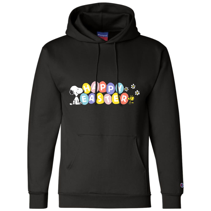 Peanuts Happy Easter T Shirt Champion Hoodie | Artistshot