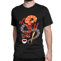 Sushi Dragon Anime Japan Japanese Cuisine Chef Food Lover Classic T-shirt | Artistshot