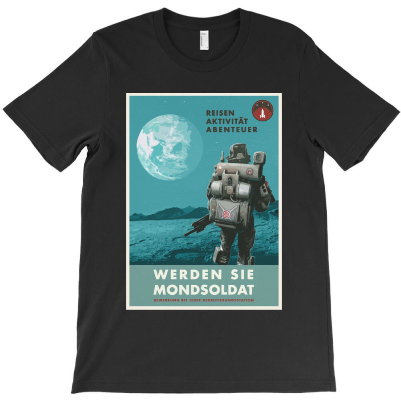 Wolfenstein Propaganda Adventure Poster T-shirt | Artistshot