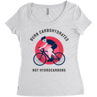 Burn Carbohydrates Not Hydrocarbons Women's Triblend Scoop T-shirt | Artistshot