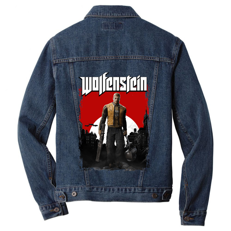 Wolfensteinwolfenstein Men Denim Jacket | Artistshot