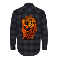 Roaring Fire Lion 1 Flannel Shirt | Artistshot