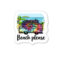 Artistshot Hot Trend Can We Go To The Beach, Please! Sticker | Artistshot