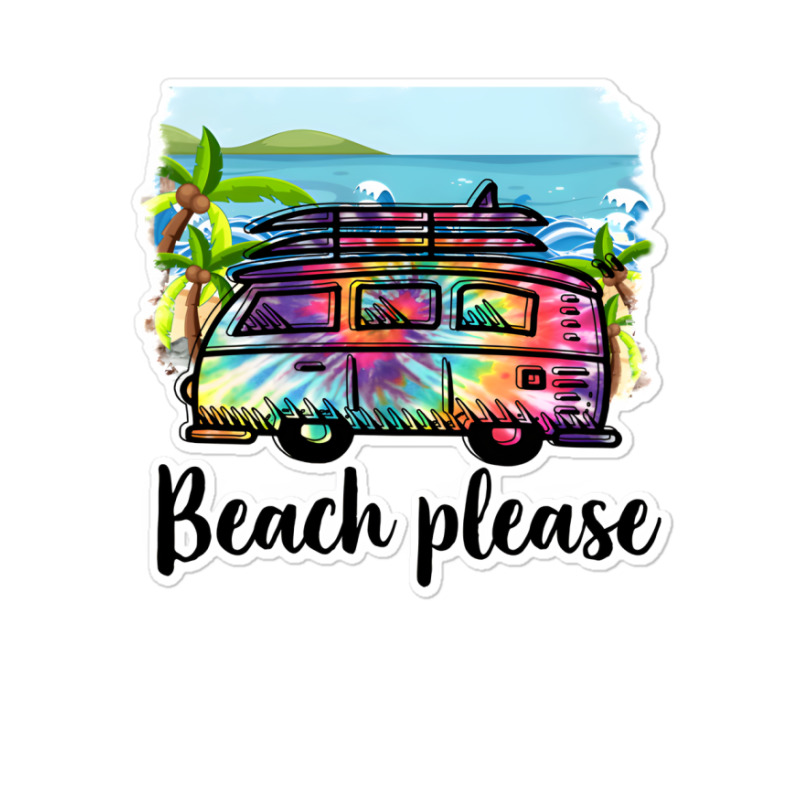 Artistshot Hot Trend Can We Go To The Beach, Please! Sticker | Artistshot