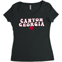 Artistshot Limited Edition Canton Canton Georgia Bear Ga Georgia Mount Women's Triblend Scoop T-shirt | Artistshot