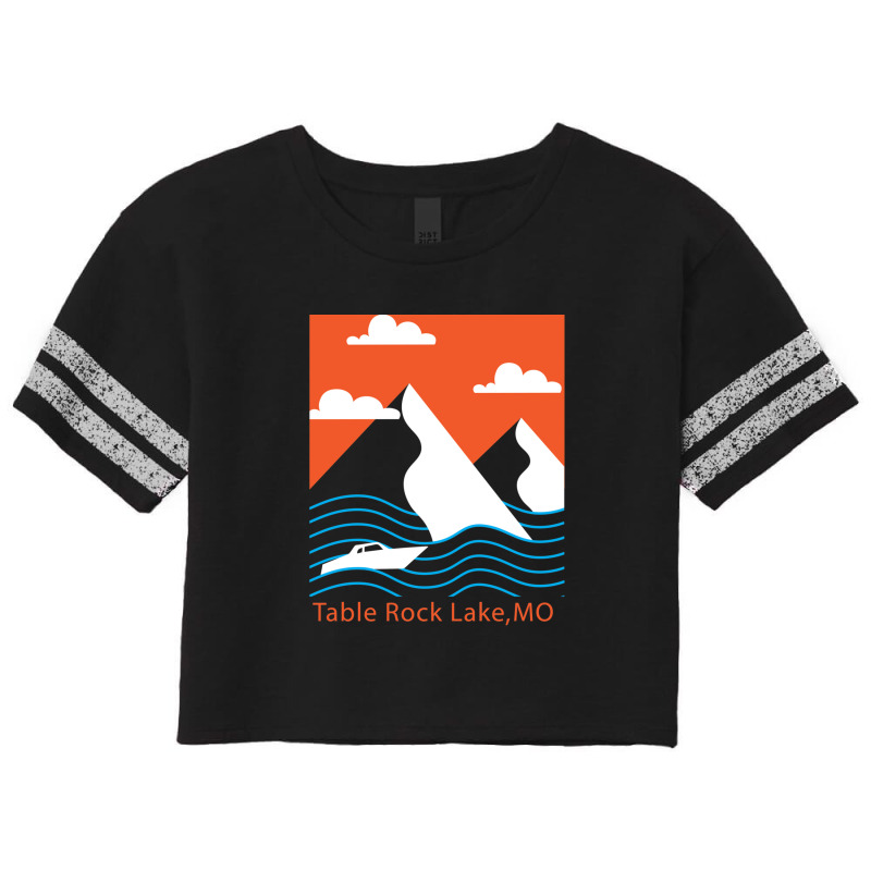 Table Rock Lake Mo Scorecard Crop Tee by Alexsmith | Artistshot