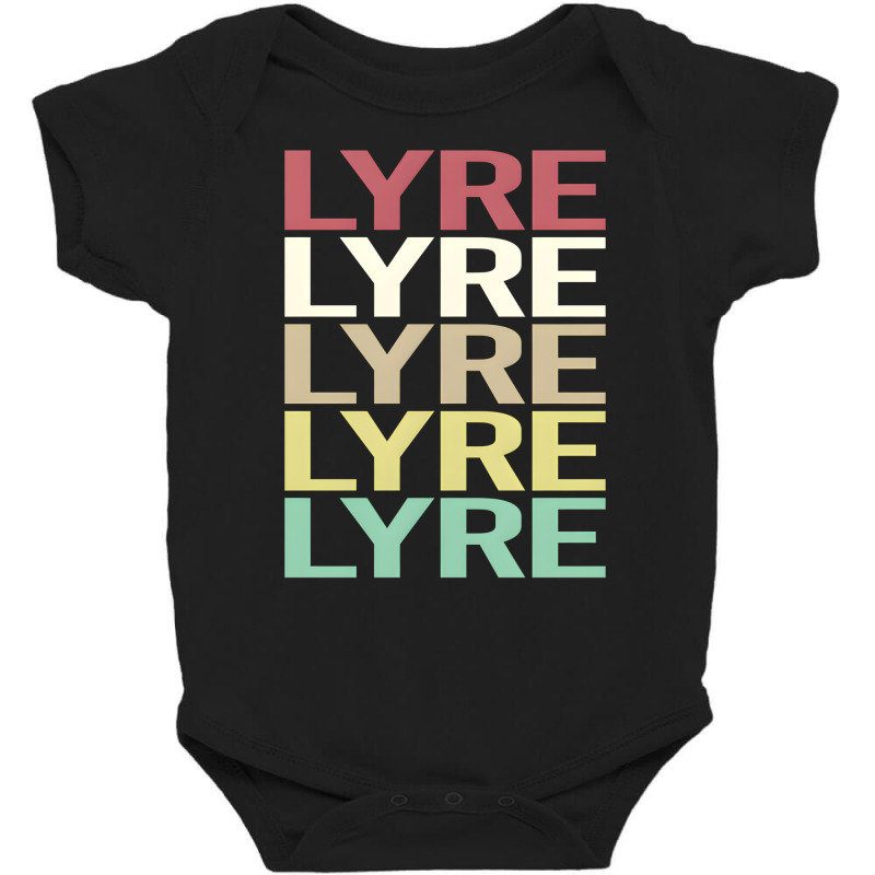 Artistshot Limited Edition Lyre Instrument Baby Bodysuit by lykhongduong9enev3 | Artistshot