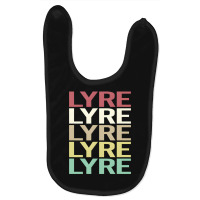 Artistshot Limited Edition Lyre Instrument Baby Bibs | Artistshot