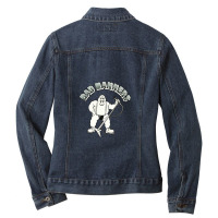 Bad Manners Ladies Denim Jacket | Artistshot