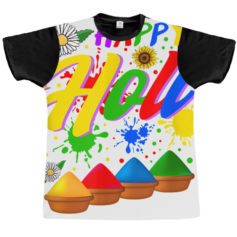 Happy Holi Festival Colors Festival Holi Festival Lover Holi T Shirt Graphic T-shirt | Artistshot