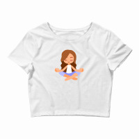 Yoga Meditation Crop Top | Artistshot