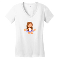 Yoga Meditation Women's V-neck T-shirt | Artistshot