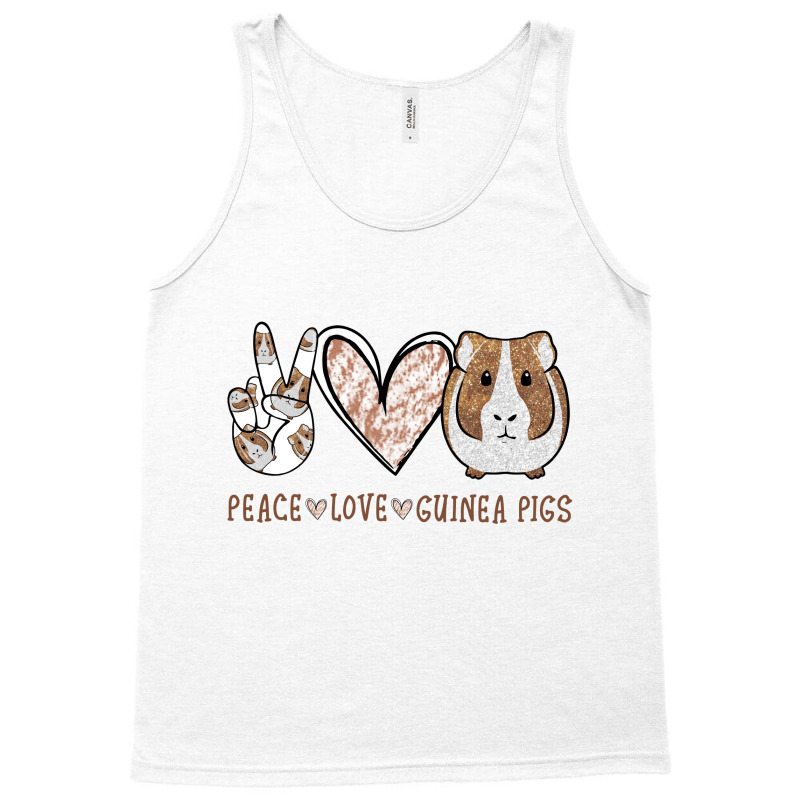 Peace Love Guinea Pigs Tank Top | Artistshot