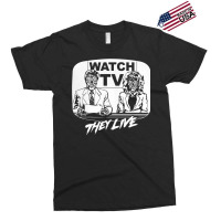 Watch Tv   They Live   Side Exclusive T-shirt | Artistshot