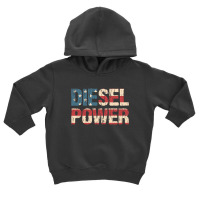 Diesel Power Flag | Truck Turbo Mechanic T-shirt Toddler Hoodie | Artistshot