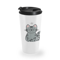 Karma Is A Cat Purring In My Lap Cat Lover T Shirt Travel Mug | Artistshot