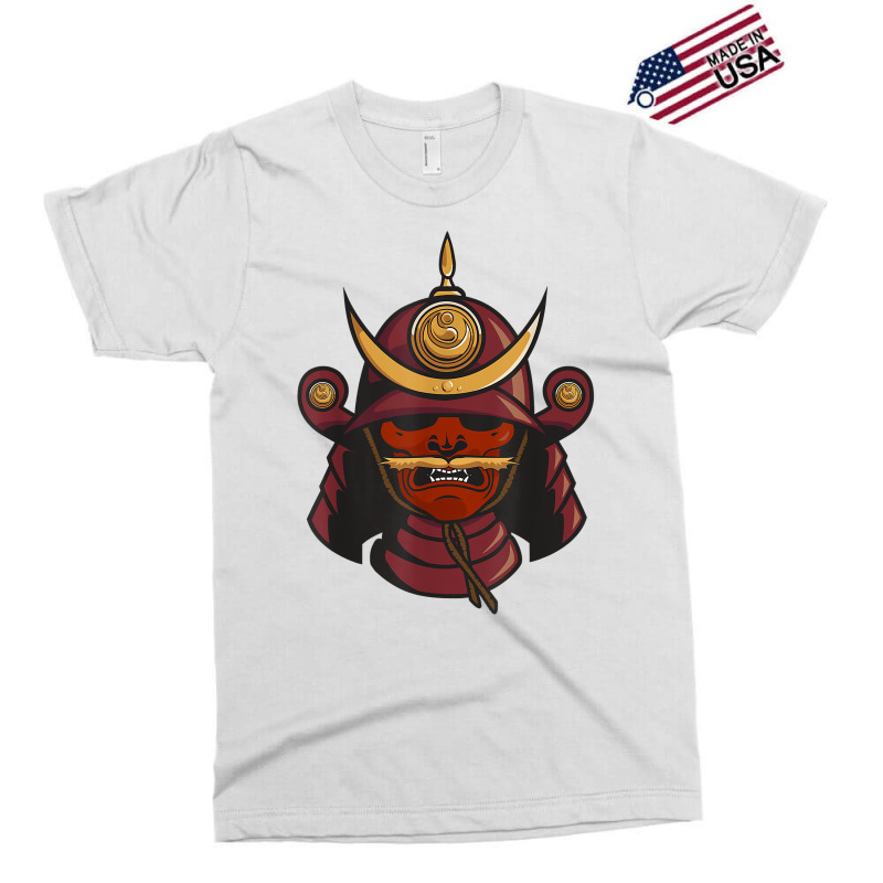 Samurai Warrior Mask Japan Yoroi Menpo T Shirt Exclusive T-shirt by polioukhi | Artistshot