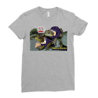 American Bullfrog Choral Aggressions Ladies Fitted T-shirt | Artistshot