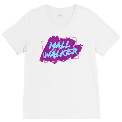Mall Walker Workout Walking California Style T Shirt V-neck Tee Designed By Sivir5056