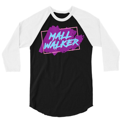 Mall Walker Workout Walking California Style T Shirt 3/4 Sleeve Shirt Designed By Sivir5056