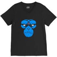 Wise Ape V-neck Tee | Artistshot