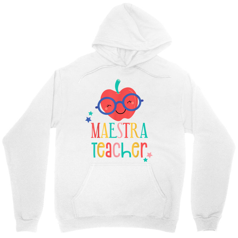 Cute Maestra Teacher T Shirt Unisex Hoodie by tamkyfashions | Artistshot