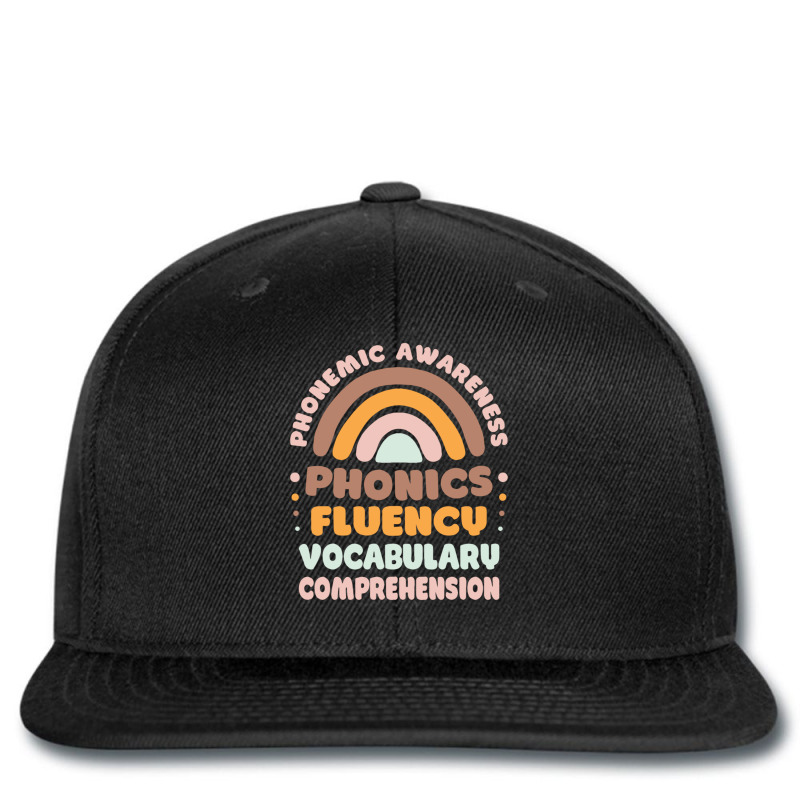 Phonemic Awareness Phonics Fluency Vocabulary Comprehension Pullover H Printed Hat | Artistshot