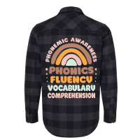 Phonemic Awareness Phonics Fluency Vocabulary Comprehension Pullover H Flannel Shirt | Artistshot