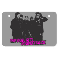 Motion City Soundtrack Clässic Atv License Plate | Artistshot