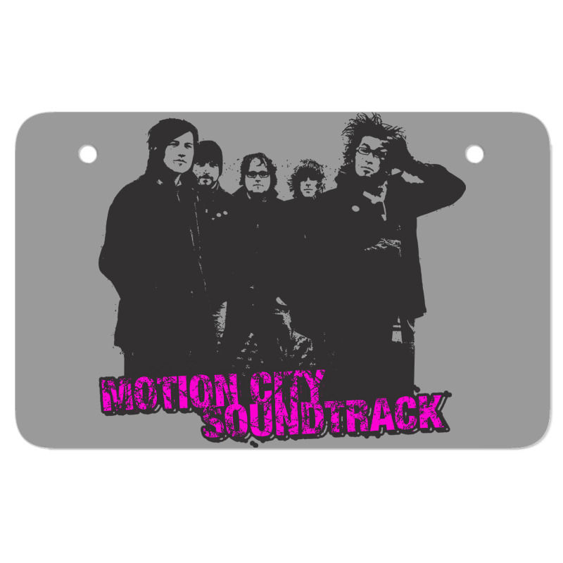 Motion City Soundtrack Clässic Atv License Plate | Artistshot