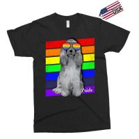 Artistshot Hot Trend Lgbt Brand Clothing Cocker Collection Colored Dog Exclusive T-shirt | Artistshot