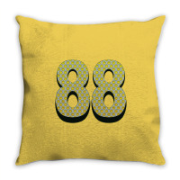 88 Smiley Face Throw Pillow | Artistshot