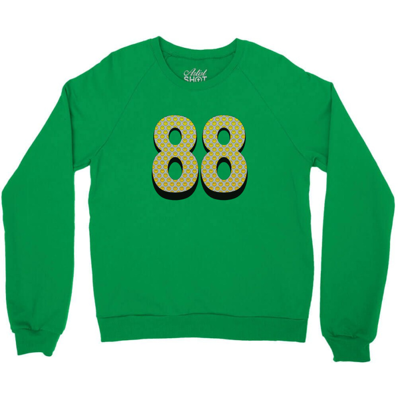 88 Smiley Face Crewneck Sweatshirt | Artistshot