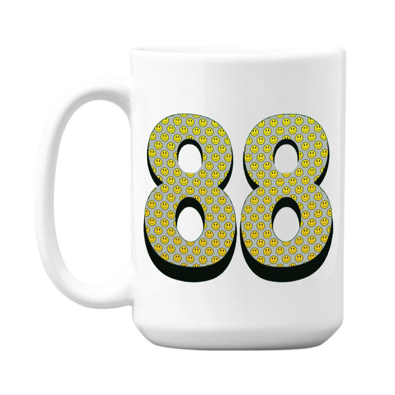 88 Smiley Face 15 Oz Coffee Mug | Artistshot