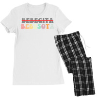 Bebesota Latina Retro Premium T Shirt Women's Pajamas Set | Artistshot