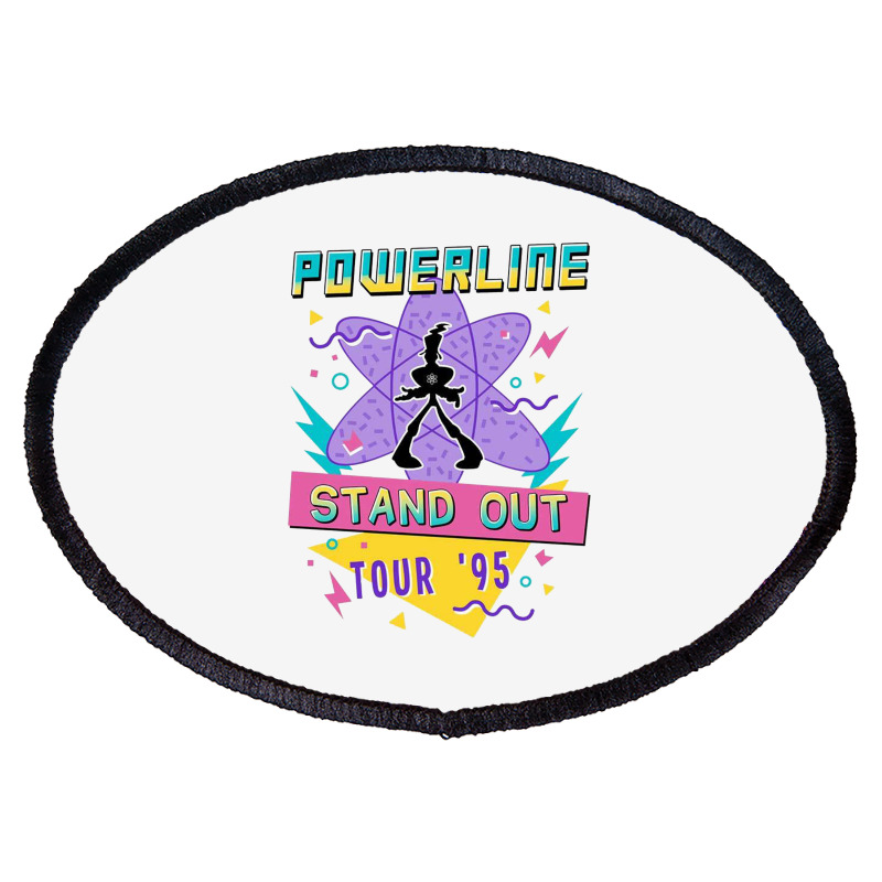 95 World Tour Oval Patch | Artistshot