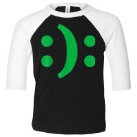 Minimal Art Of Happy Sad Face For Bipolar Disorder Awareness T Shirt Toddler 3/4 Sleeve Tee | Artistshot