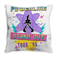 95 World Tour Throw Pillow | Artistshot