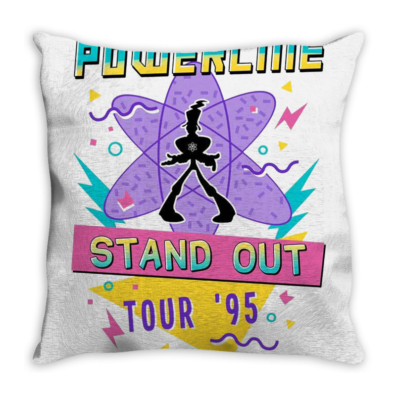 95 World Tour Throw Pillow | Artistshot