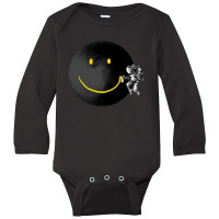 Make A Smile Long Sleeve Baby Bodysuit | Artistshot