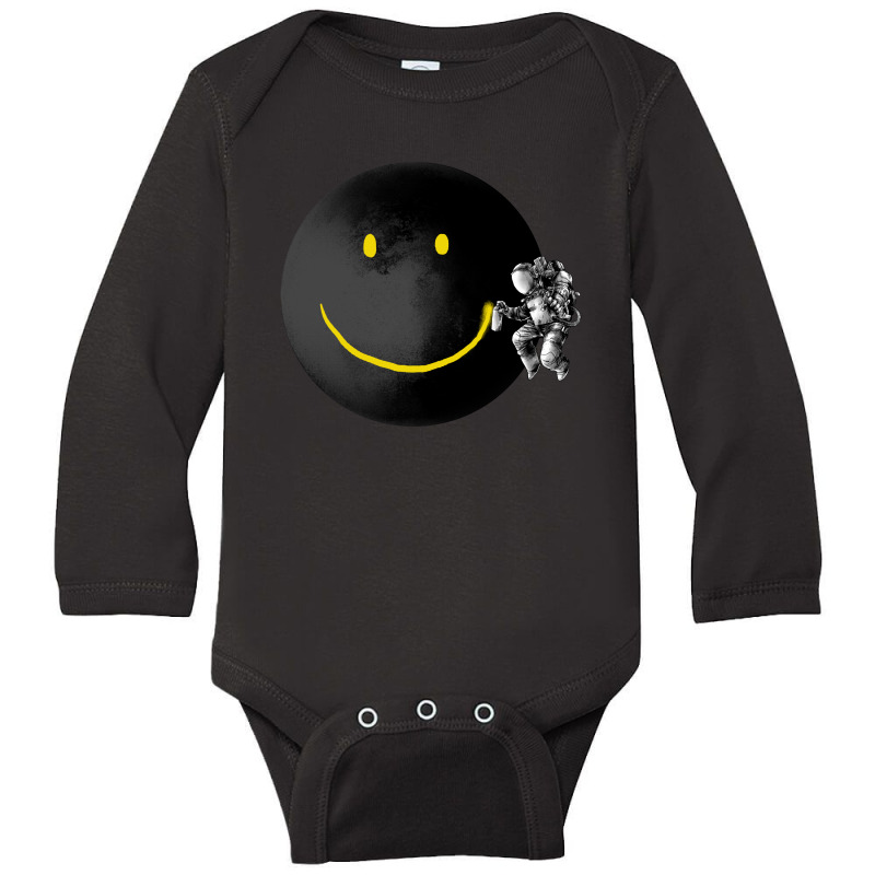 Make A Smile Long Sleeve Baby Bodysuit by digitalcarbine | Artistshot