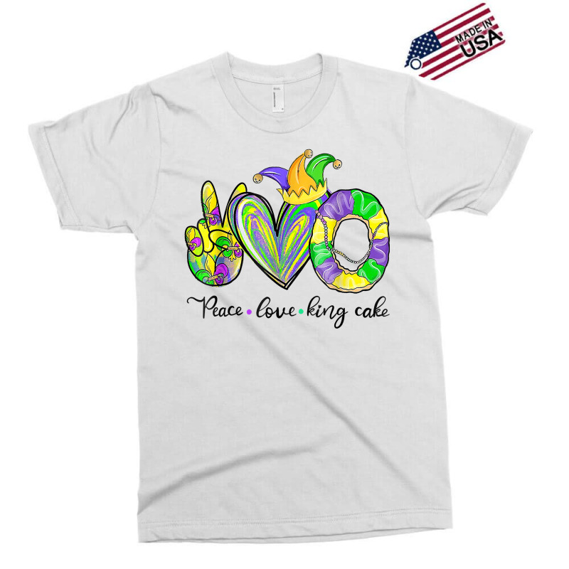 Peace Love King Cake Mardi Gras Tshirt Men Women Kids T Shirt Exclusive T-shirt | Artistshot