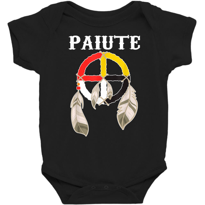 Paiute Tribe Nation Warm Springs Native Medicine Wheel T Shirt Baby Bodysuit by prix5d5gosson | Artistshot