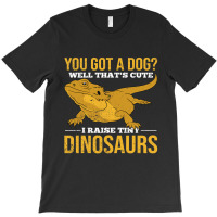 Tiny Dinosaurs Animal Pet Owner Reptile Funny Bearded Dragon T-shirt | Artistshot