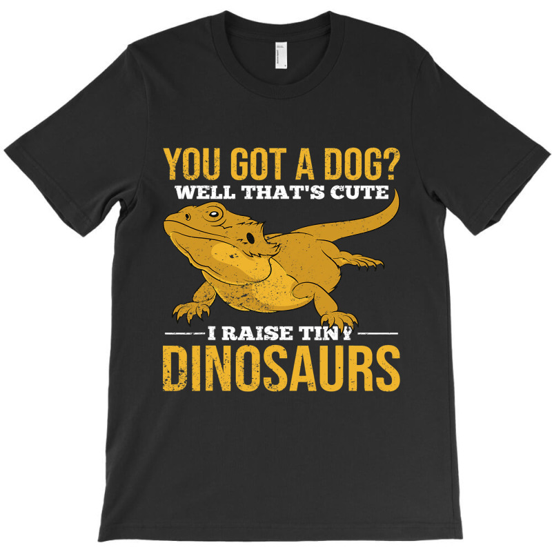 Tiny Dinosaurs Animal Pet Owner Reptile Funny Bearded Dragon T-Shirt by AURRADILLARD | Artistshot