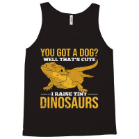 Tiny Dinosaurs Animal Pet Owner Reptile Funny Bearded Dragon Tank Top | Artistshot