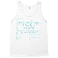 10 Types Of People In The World, Understand Binary Assembly Tank Top | Artistshot