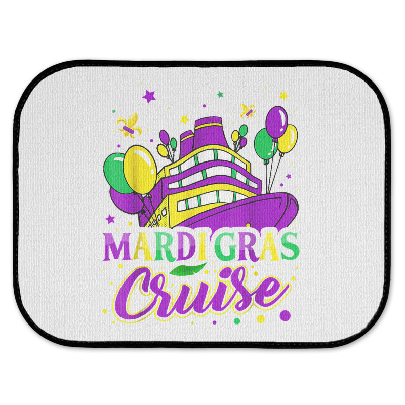 Mardi Gras Cruise Ship Cruising Party Mardi Gras New Orleans T Shirt Rear Car Mat | Artistshot